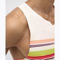 Pánske bežecké tričko HOKA Race Day Singlet alabaster flare 7