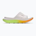 Šľapky HOKA Ora Recovery Slide 3 white/neon yuzu 2