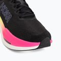 Pánske bežecké topánky HOKA Mach X 3 black/neon nebula 7