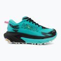 Dámske bežecké topánky HOKA Mafate 5 black/electric aqua 2