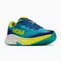 Detské bežecké topánky HOKA Rincon 4 electric aqua/neon hoka citrus