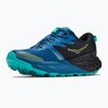 Detské bežecké topánky HOKA Speedgoat 7 black/night glow blue 4