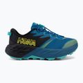 Detské bežecké topánky HOKA Speedgoat 7 black/night glow blue 2