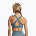 Športová podprsenka Under Armour Crossback Mid jasper blue/serpentine 2