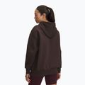 Damska bluza Under Armour Icon Fleece Hoodie kona brown/white 2