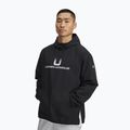 Pánska mikina Under Armour Unstoppable Woven Hoodie black/white