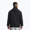 Pánska mikina Under Armour Unstoppable Woven Hoodie black/white 2