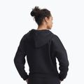 Damska bluza Under Armour Rival Fleece Piped HZ Hoodie czarna/biała 2