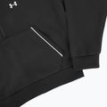 Damska bluza Under Armour Rival Fleece Piped HZ Hoodie czarna/biała 6
