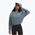 Dámska mikina Under Armour Rival Fleece Piped Crew jasper blue/white