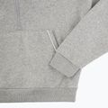 Ženska dukserica Under Armour Rival Fleece Piped HZ Hoodie modra siva svijetla heather/bijela 5