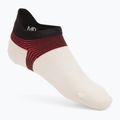Men's socks Under Armour Dry Run Lite No Show 3 pairs stone/racer red/reflective 2