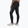 Dámske legíny Under Armour HeatGear Rib black/castlerock/white 3