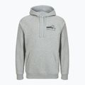 Pánska mikina Under Armour Rival Fleece HBR Logo Hoodie modrá šedá svetlá heather/castlerock 4
