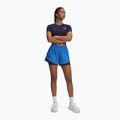 Dámske bežecké šortky Under Armour Fly By 2in1 blue atlantis/washed navy/reflective 2