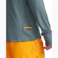 Pánsky bežecký dres longsleeve Under Armour Launch Pro 1/4 Zip jasper blue/reflective 3
