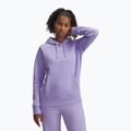 Damska bluza Under Armour Rival Fleece Hoodie transparentna/biała