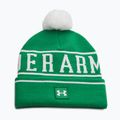 Pánska zimná čiapka Under Armour Halftime Pom Beanie team kelly green/white/white