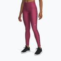 Dámske legíny Under Armour Tech Wordmark Tape fuchsia dusk/black/white