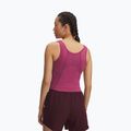 Dámske tréningové tielko Under Armour Vanish Seamless Tank fuchsia dusk/dark maroon/dark maroon 2