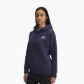 Dámska mikina Under Armour Icon Fleece Taped Hoody washed navy/white