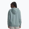 Dámská mikina Under Armour Rival Fleece Big Logo Hoody serpentine/bílá 2
