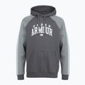 Pánska mikina Under Armour Rival Fleece Colorblock Hoodie castlerock/mod gray/white 3