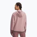 Dámska mikina Under Armour Unstoppable Fleece HZ tourmaline pink/maroon mist/black 2