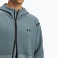 Pánska mikina Under Armour Unstoppable Fleece Full Zip HD jasper blue/serpentine/black 3