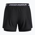 Detské tréningové šortky Under Armour UA Tech Play Up 2IN1 Shorts black/black/white 2
