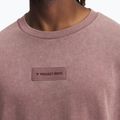 Pánske tréningové tričko Under Armour Project Rock Heavyweight Oversized maroon mist/black 3