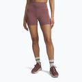 Dámske tréningové šortky Under Armour Project Rock Middie maroon mist/black
