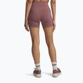 Dámske tréningové šortky Under Armour Project Rock Middie maroon mist/black 2