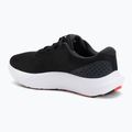Pánske bežecké topánky Under Armour Charged Surge 4 black/anthracite/racer red 3