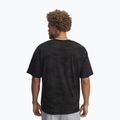 Pánske tréningové tričko Under Armour HTW Athletic Dept AOP black/white 2