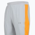 Pánske bežecké nohavice Under Armour Velociti Storm mod gray/squad orange/reflective 3