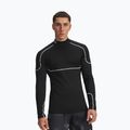 Pánske tréningové tričko longsleeve Under Armour Cold Weather Grid black/black/white