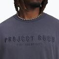 Pánske tričko Under Armour Project Rock Q3 ST Graphic downpour gray/white 3