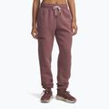 Dámske tréningové nohavice Under Armour Project Rock Icon maroon mist/black