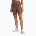 Dámske tréningové šortky Under Armour Motion Bike EMEA sierra taupe/biela