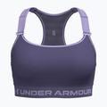 Športová podprsenka Under Armour HeatGear High purple luxe/purple crest