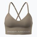 Športová podprsenka Under Armour Vanish Seamless Low city khaki/summit white