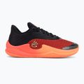 Basketbalové topánky Under Armour Curry Splash 26 black/electric tangerine/racer red 2