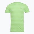 Pánske bežecké tričko Under Armour Velociti lumos lime/white