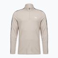 Pánska mikina Under Armour Tech Taping 1/2 Zip timberwolf taupe/black/white