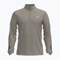 Pánska mikina Under Armour Tech Taping 1/2 Zip timberwolf taupe/black/white