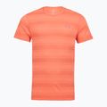 Pánske bežecké tričko Under Armour Velociti electric tangerine/black/green mode
