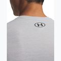 Pánske tréningové tričko Under Armour Tech Vent halo gray/ultimate black 3