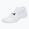 Pánske ponožky Under Armour Performance Cotton NS 3 pack white/steel/steel 2