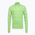 Pánska bežecká mikina Under Armour Velociti 1/4 Zip lumos lime/white